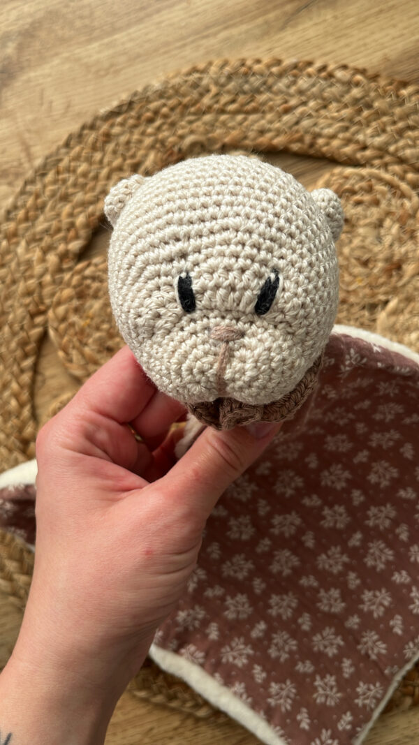 Doudou ourson beige – Image 3